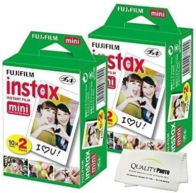 Película instantánea Fujifilm INSTAX Mini (Blanco) para cámaras Fuj...