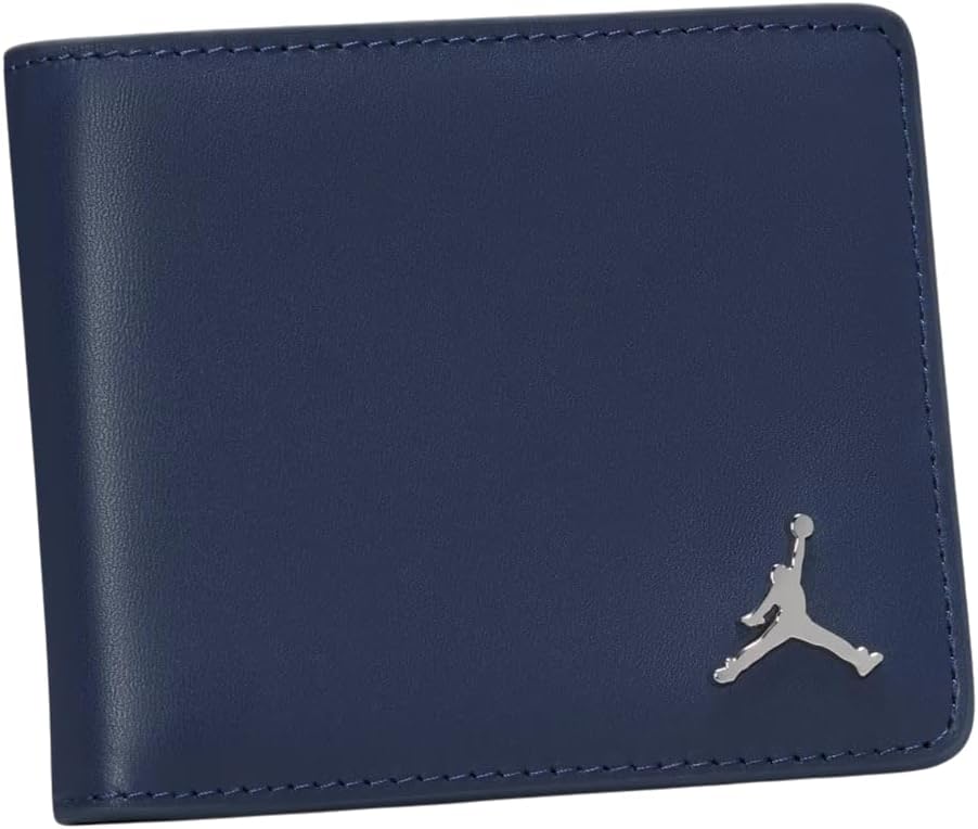 Nike Jordan Jumpman - Cartera plegable para hombre, color azul