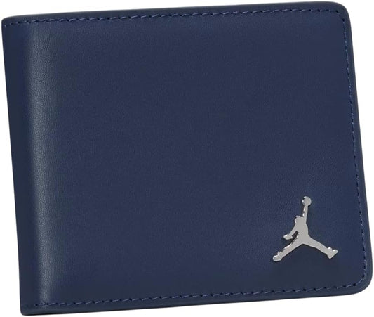 Nike Jordan Jumpman - Cartera plegable para hombre, color azul