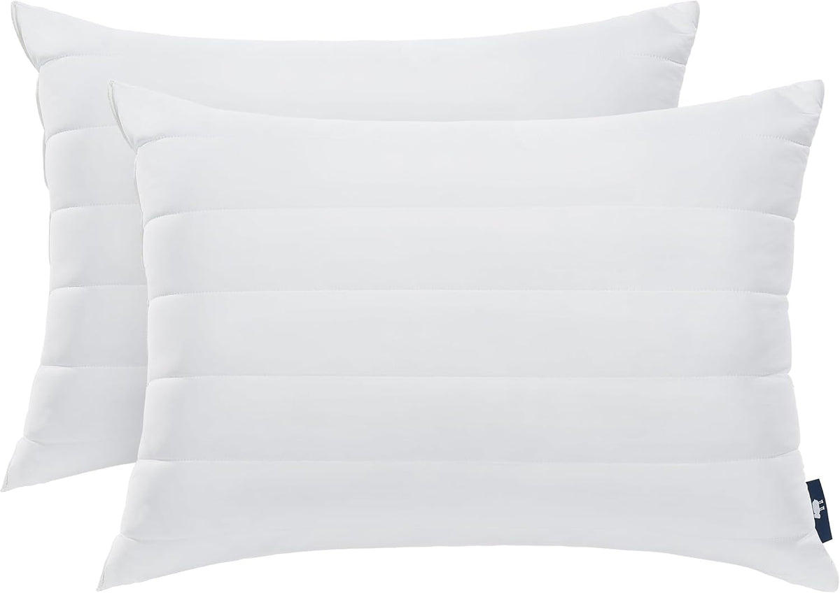 Almohadas Serta frescas acolchadas hipoalergénicas suaves\/medianas...
