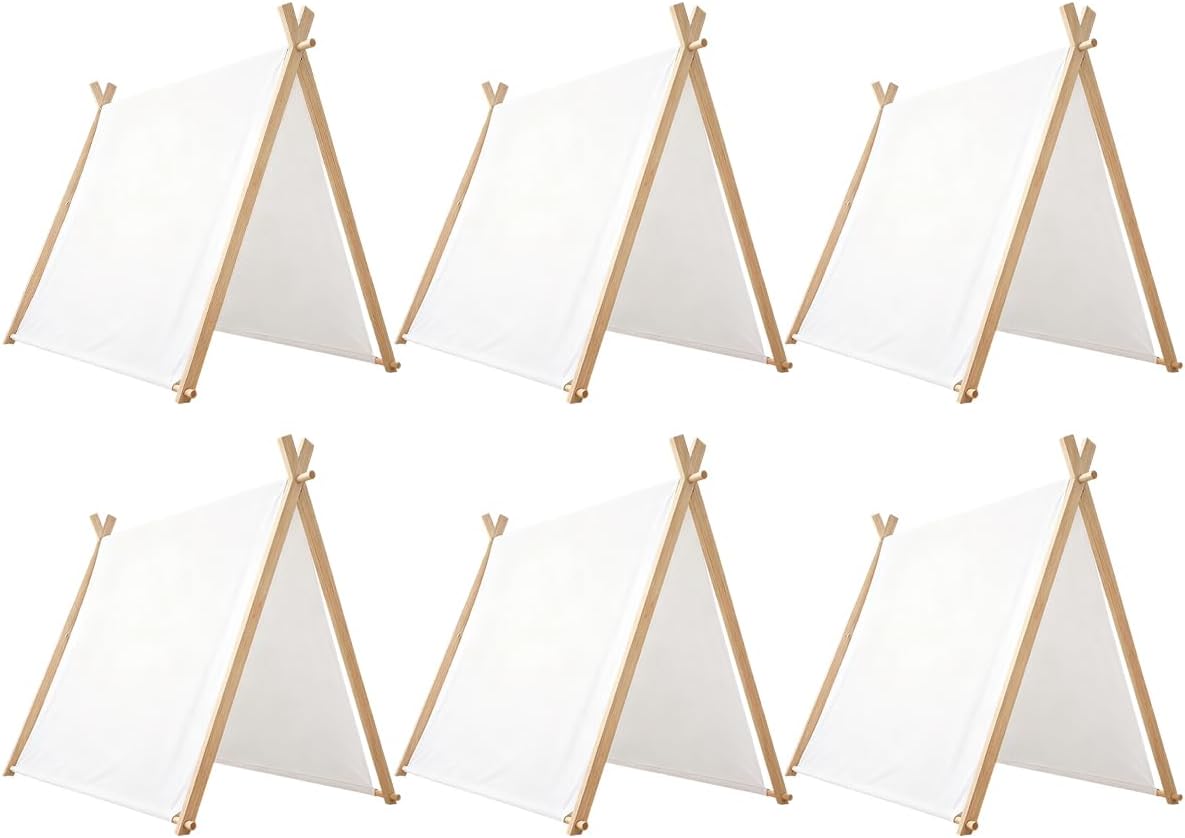 Esamploe Paquete de 4 tiendas de campaña tipo tipi para fiestas de...
