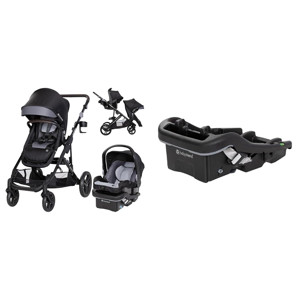 Baby Trend Morph - Sistema de viaje individual a doble con asiento...