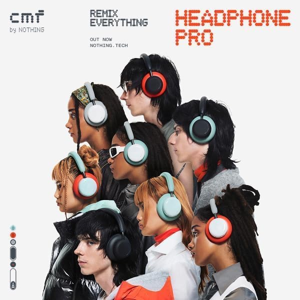 CMF BY Nothing Auriculares inalámbricos con cancelación activa de r...