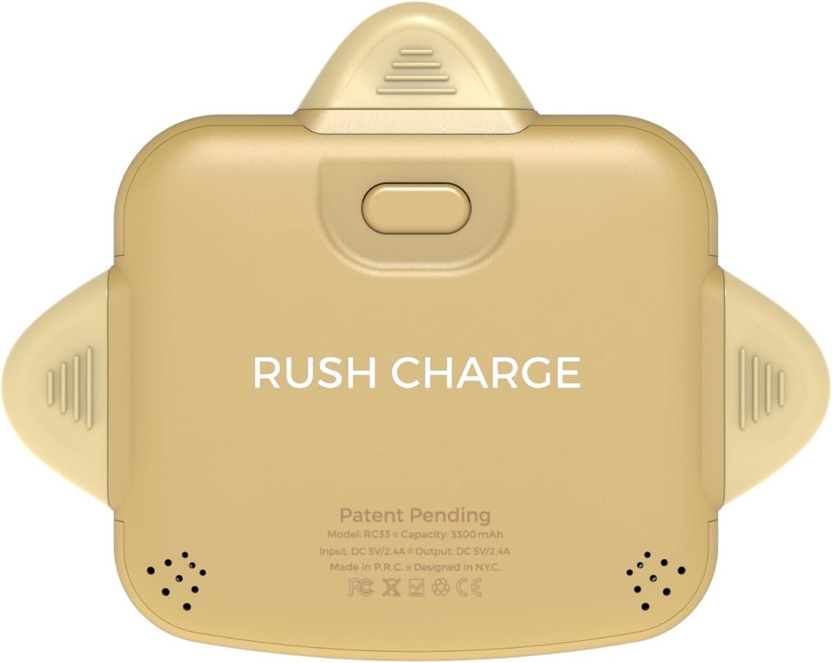 Rush Charge Universe Mini Power Bank Cargador portátil Lightning US...