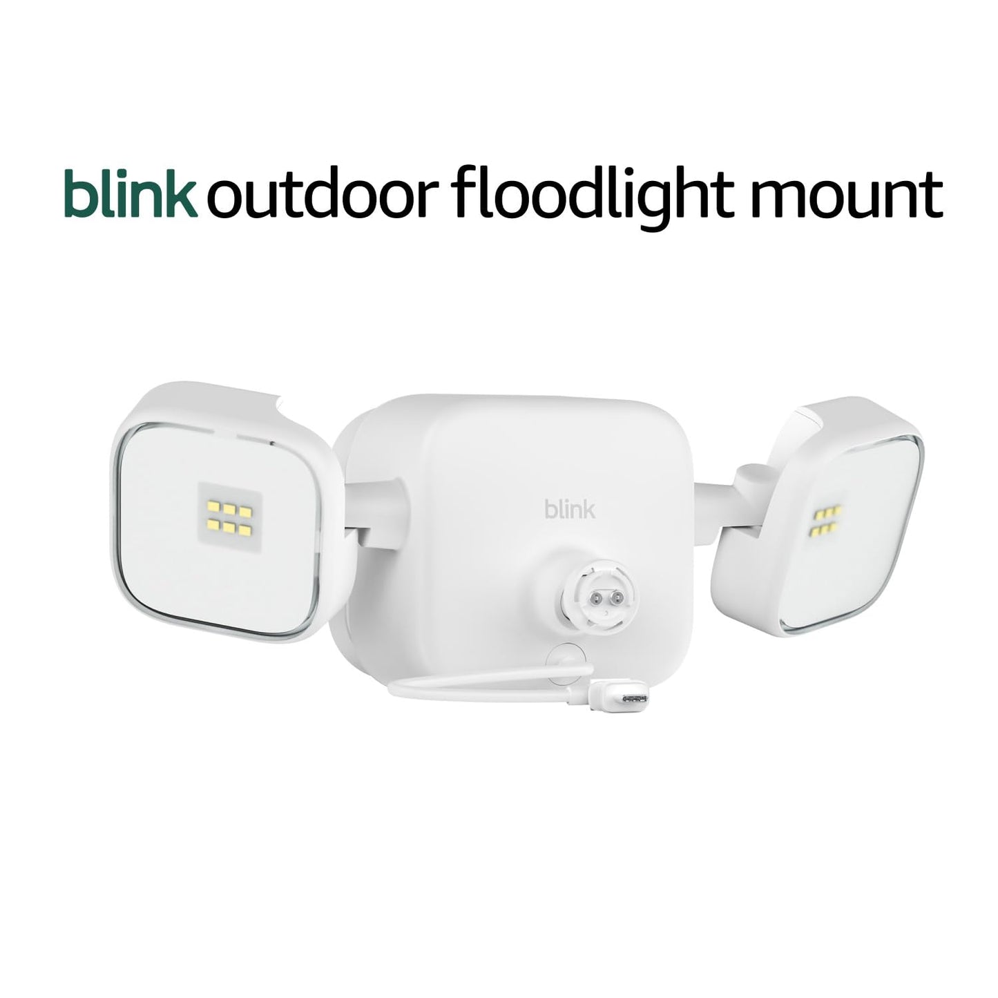 Blink Outdoor 4 Floodlight Mount, inalámbrico, 700 lúmenes, duració...
