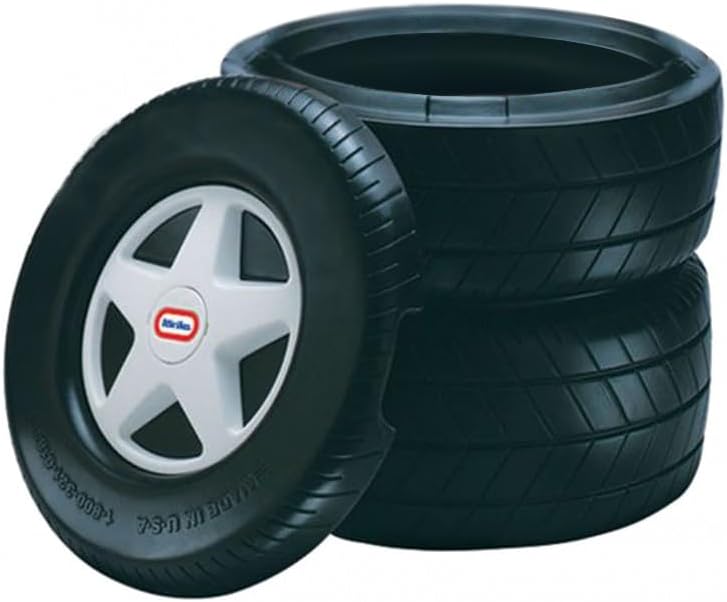 Little Tikes, juguete de carrera clásico para arrastrar, Negro