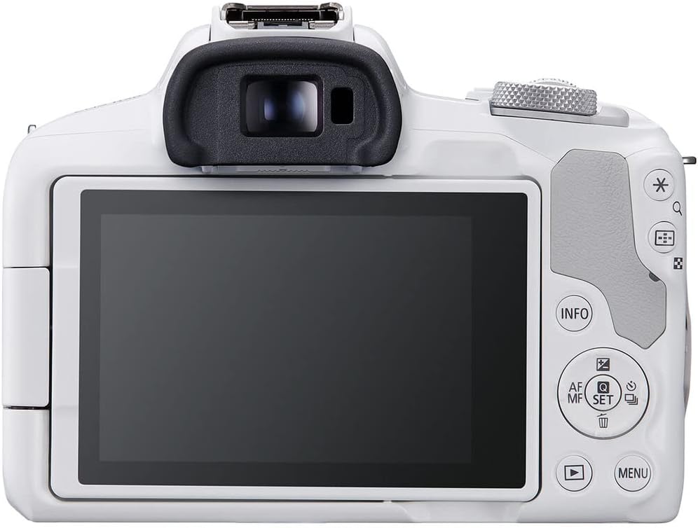 Kit de cámara sin espejo Canon EOS R50 \u2013 Cámara APS-C RF con l...