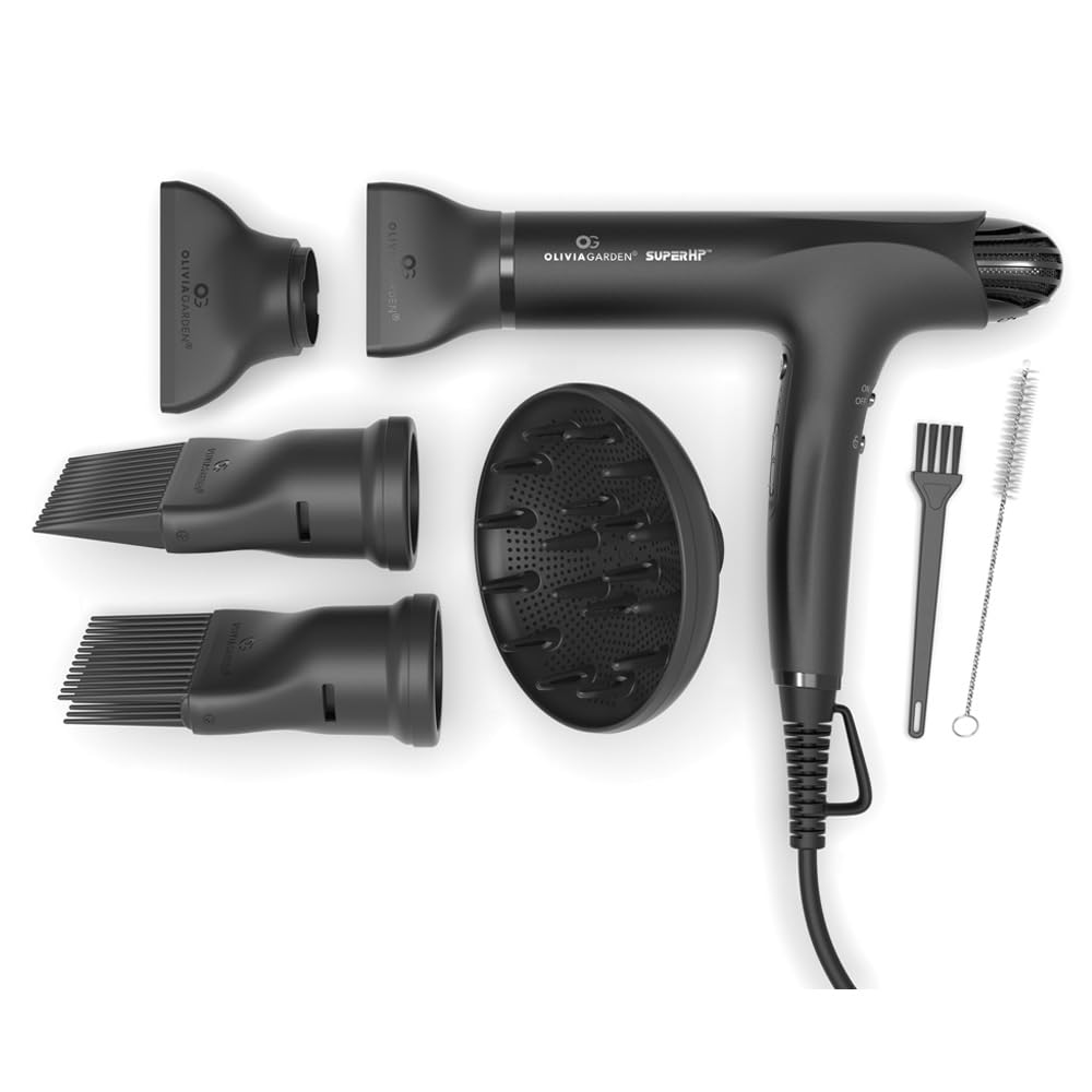 Olivia Garden Secador de pelo profesional SuperHP de 1875 W para to...