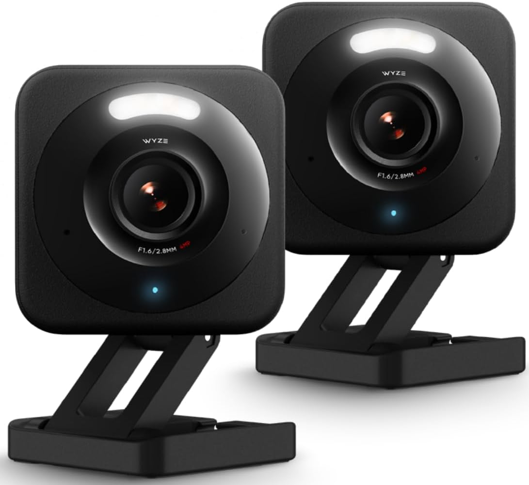 WYZE Cam v4 (Modelo más reciente), Cámara de Seguridad AI de 2.5K,...