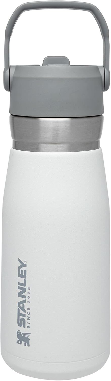 STANLEY IceFlow - Botella de agua con popote abatible de 22 onzas,...
