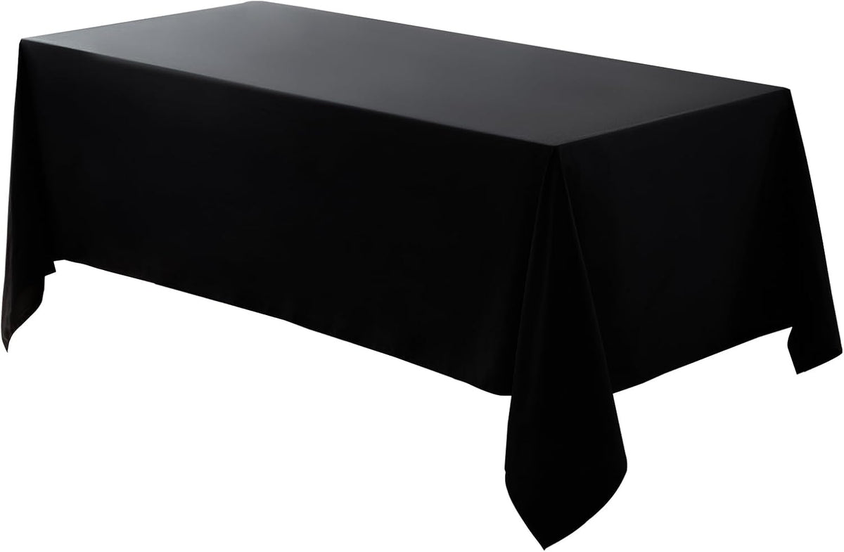 VidaFete Mantel rectangular de poliéster reutilizable de 60 x 102 p...
