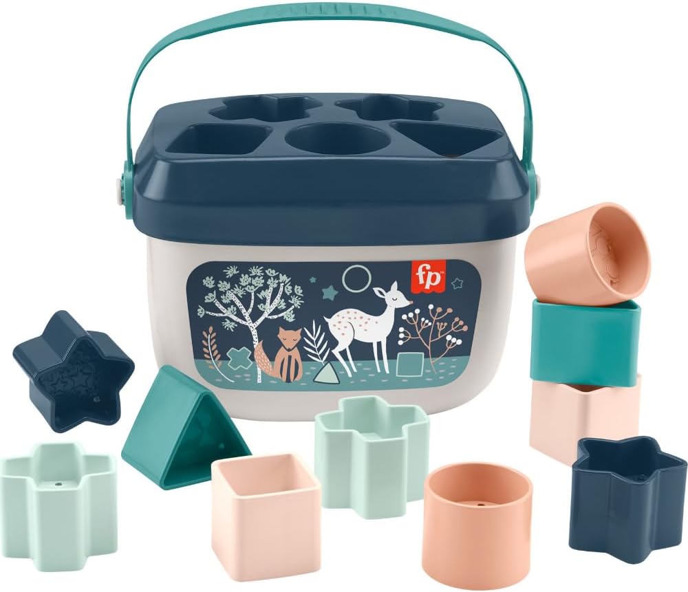 Fisher-Price Baby's First BlocksJuego de juguetes, Navy Fawn | Jugu...