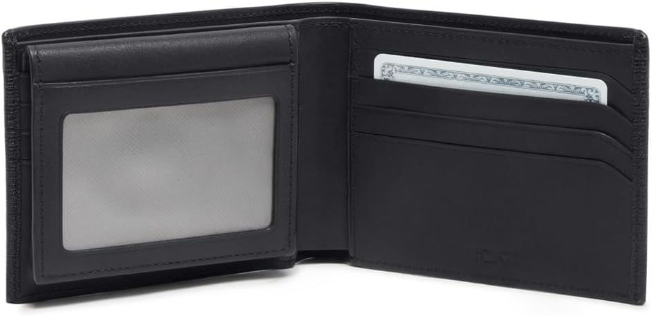 Tumi Mens Global Removeable Passcase Negro En Relieve Talla única