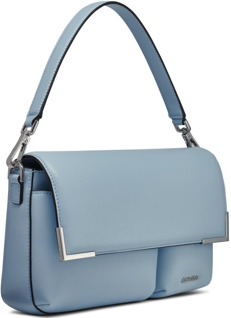 Calvin Klein Bolso de hombro y bandolera con solapa organizacional...