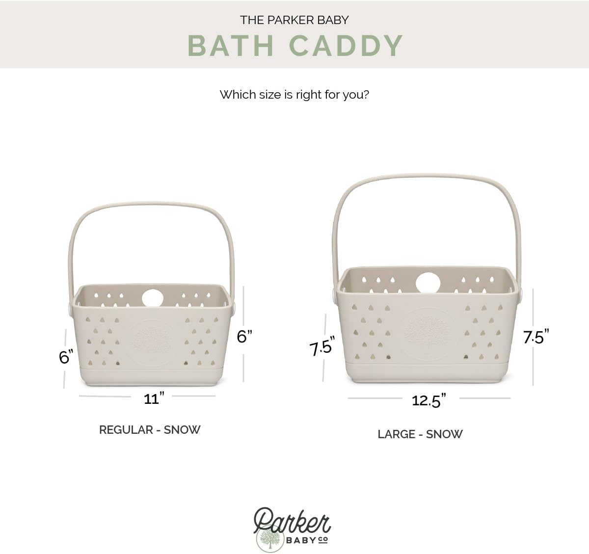 Parker Baby Organizador Grande para Bañera | Organizador de Ducha s...