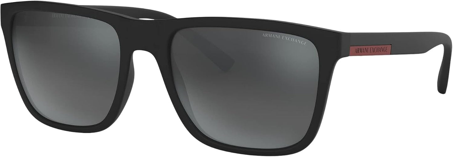 Armani Exchange Ax4080s - Gafas de sol cuadradas para hombre