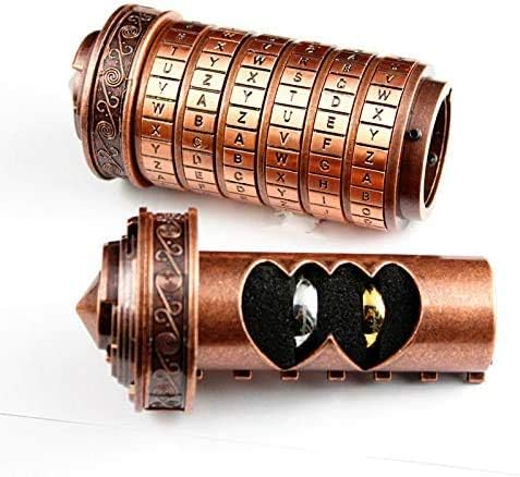 Cryptex Da Vinci Code Mini Cryptex Lock - Cajas de rompecabezas con...