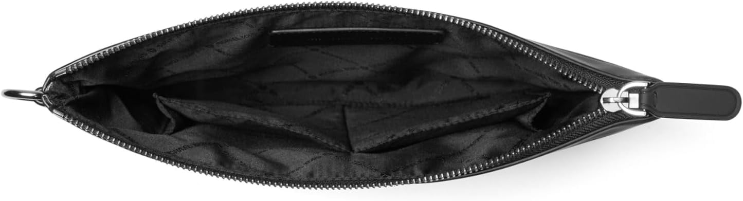 Michael Kors Bolsa de viaje Brooklyn para hombre, herrajes plateado...