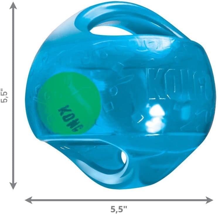 KONG Jumbler Ball - Juguete interactivo para tiempo de juego de per...