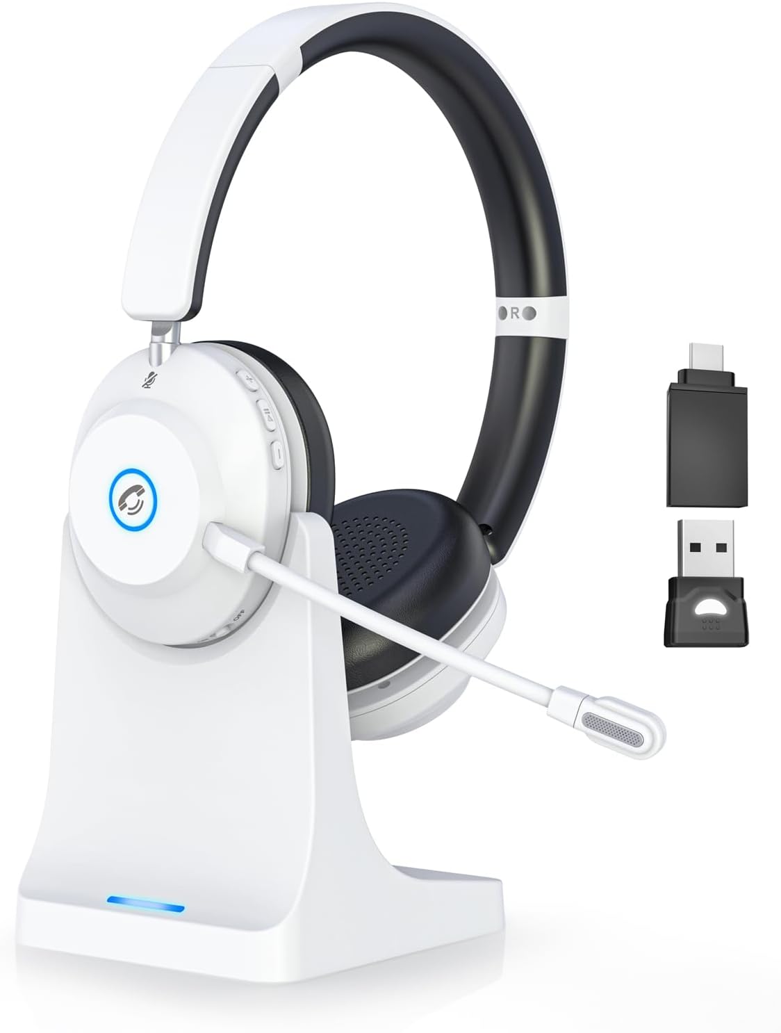 Auriculares inalámbricos con micrófono, auriculares Bluetooth con |...