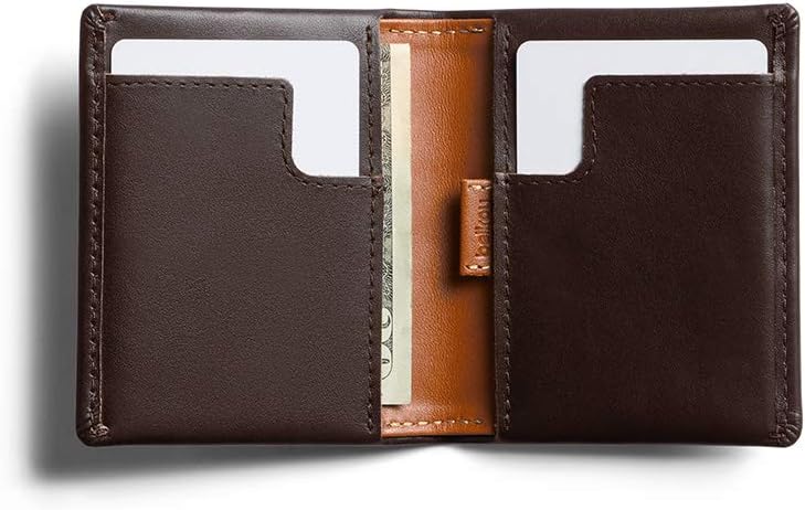 Bellroy Slim Sleeve, billetera de cuero delgada (capacidad máxima:...