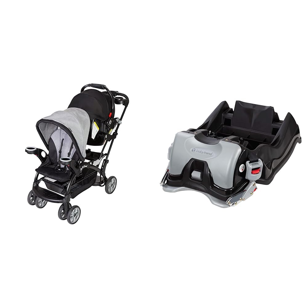 Baby Trend Sit N' Stand Ultra Stroller y EZ Flec Loc 32 - Base...