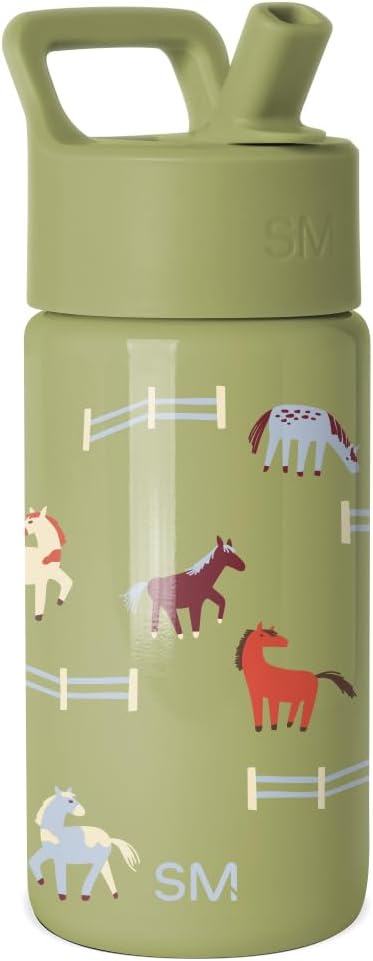 Simple Modern Botella de agua para niños y taza para niños pequeños...