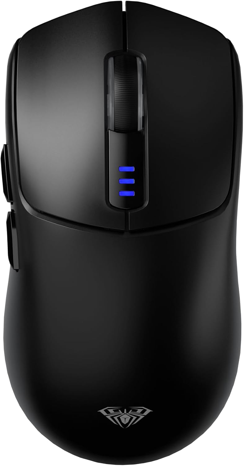 AULA Combo de teclado y mouse inalámbricos, teclados mecánicos F99...