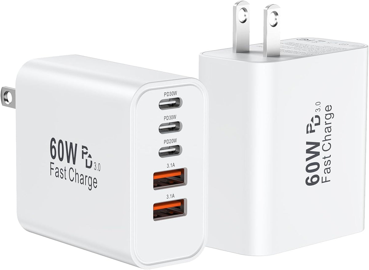 Bloque de cargador rápido USB C, enchufe de cargador de pared USBC...