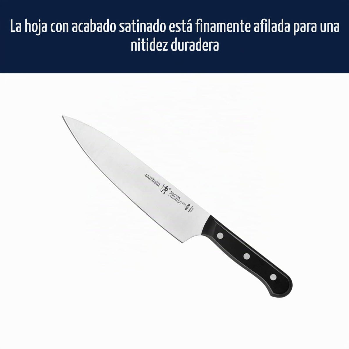 HENCKELS Solution - Juego de cuchillos afilados de 10 piezas, cuchi...