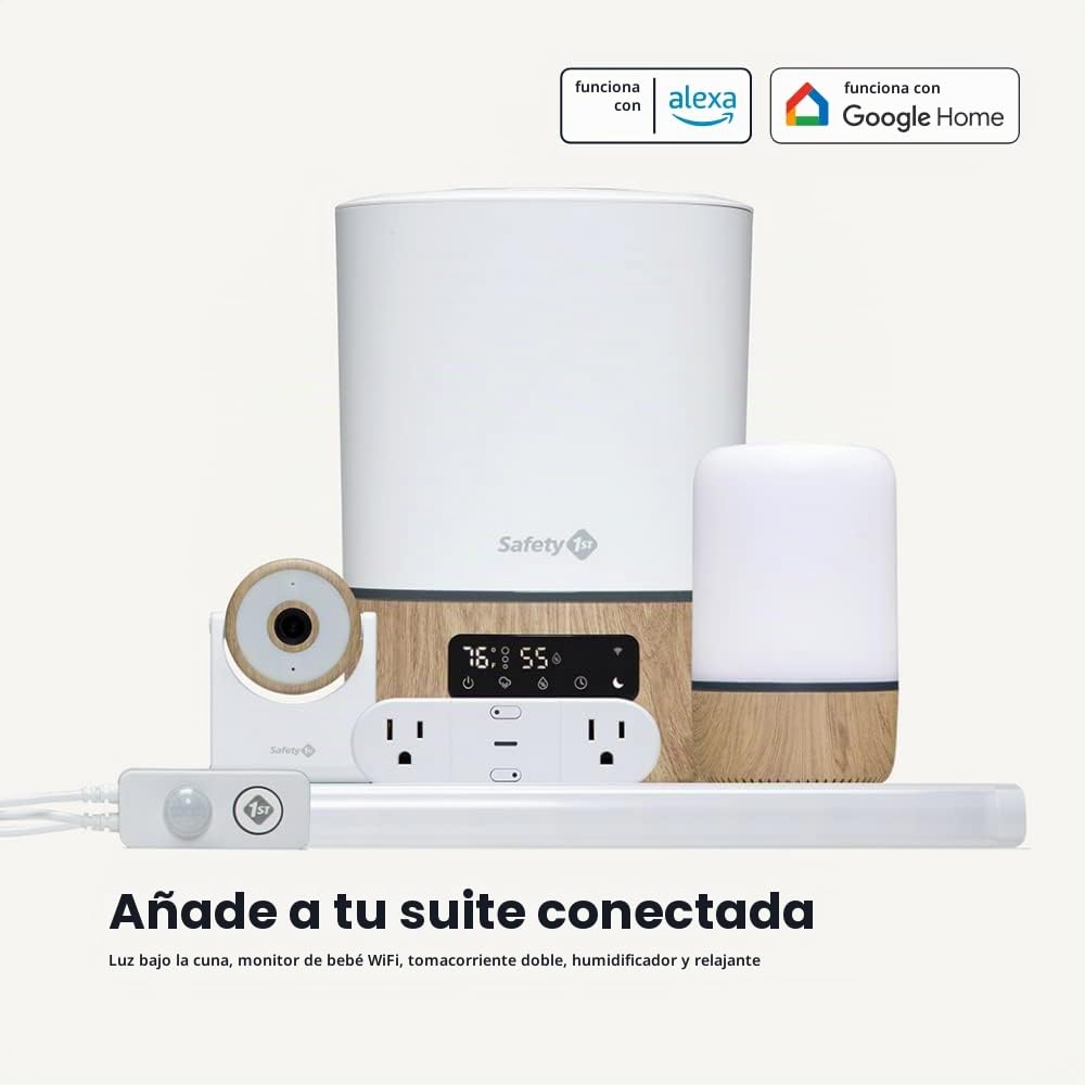 Safety 1er humidificador inteligente conectado: tamaño del tanque d...