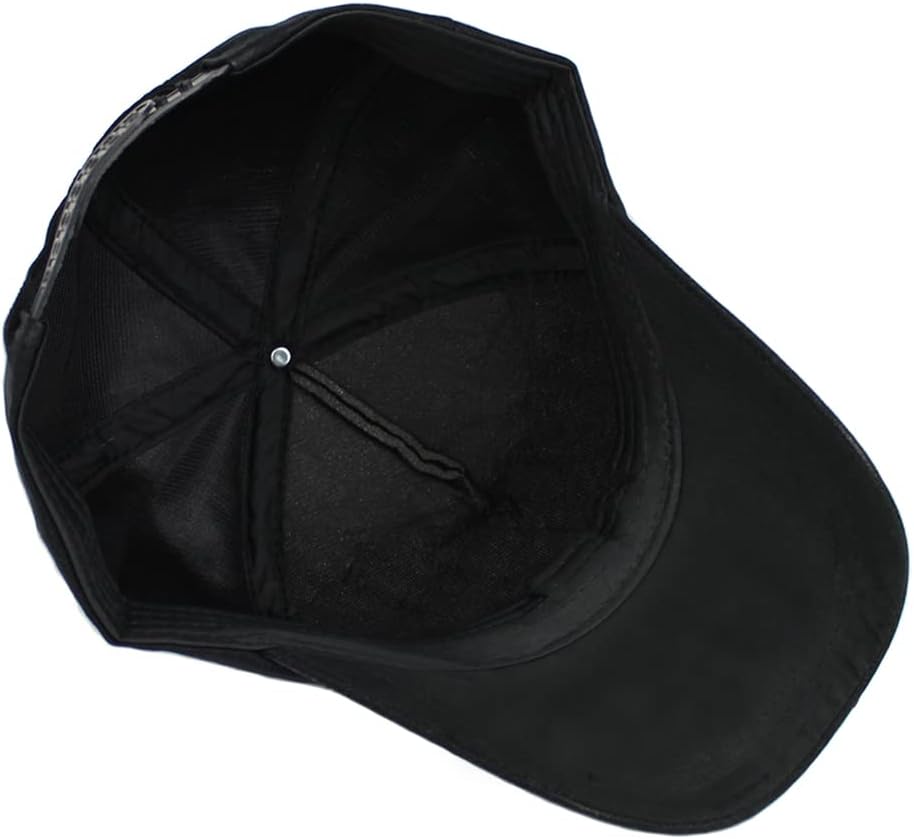 Gudessly Gorra de béisbol ajustable transpirable con diamantes de i...