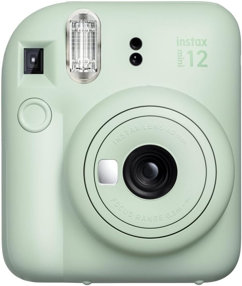 Fujifilm Instax Mini 12 - Cámara de película instantánea | Verde me...