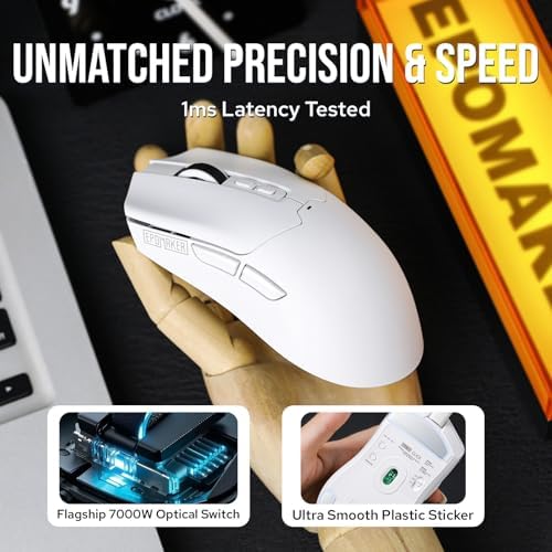 EPOMAKER x Aula F75 Junta Teclado Mecánico+Click Gaming Mouse Inalá...