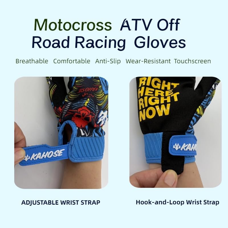 TATACLEA Guantes de motocicleta y ciclismo para hombres y mujeres,...