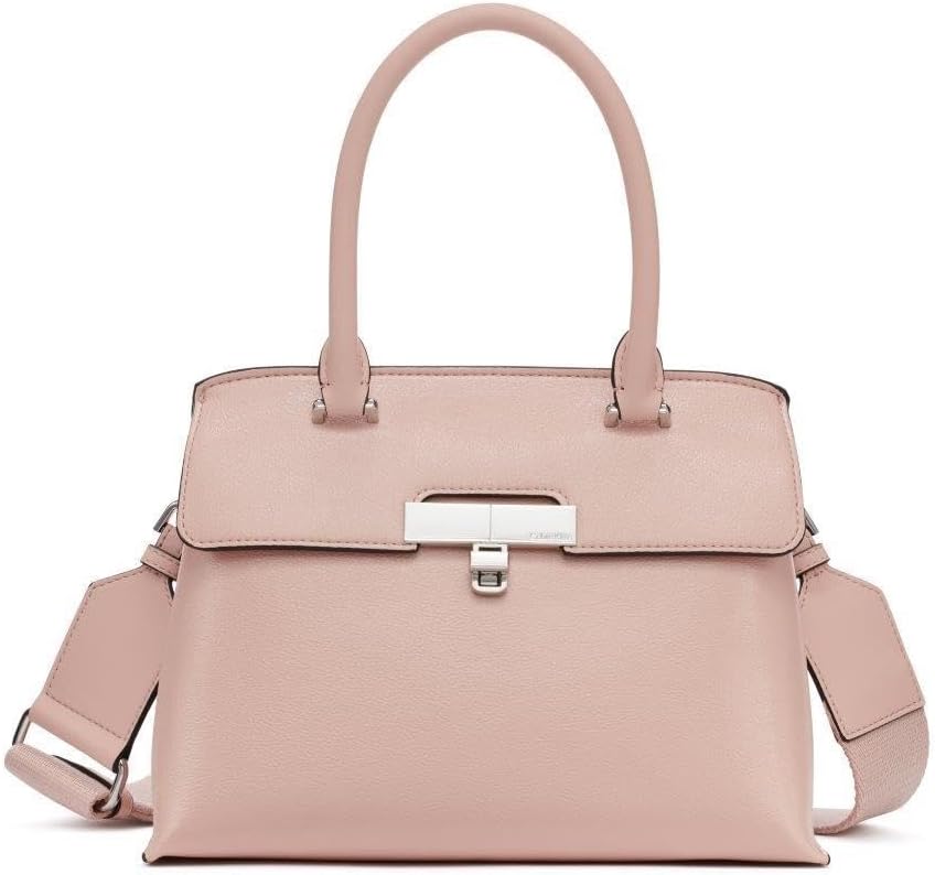 Calvin Klein Bolso cruzado Becky con asa superior para mujer | 2 en 1