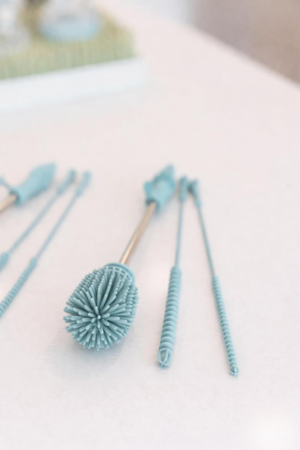 Haakaa Kit de cepillos de limpieza de silicona \u2013 Cepillos de l...