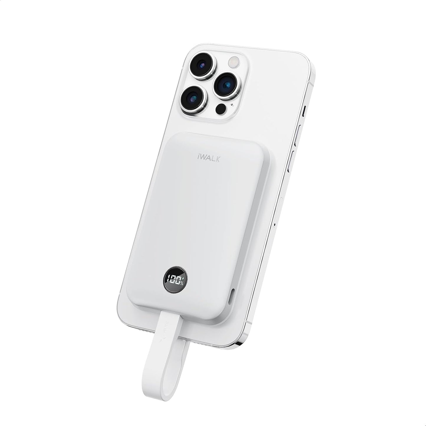 iWALK Banco de Energía Magnético de 10000 mAh, Cargador Portátil In...