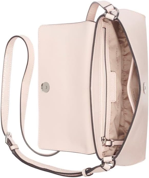 Calvin Klein Calvin Klein Annalise - Bandolera con solapa para mujer
