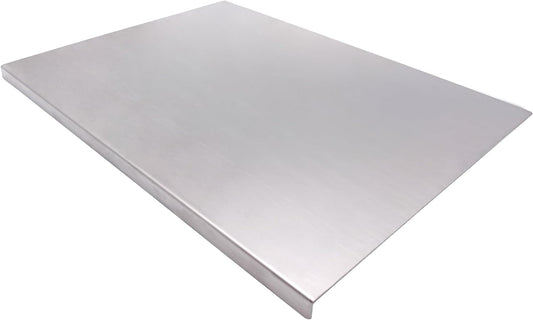 BILLAMB Tablas de cortar de acero inoxidable para la cocina, adecua...