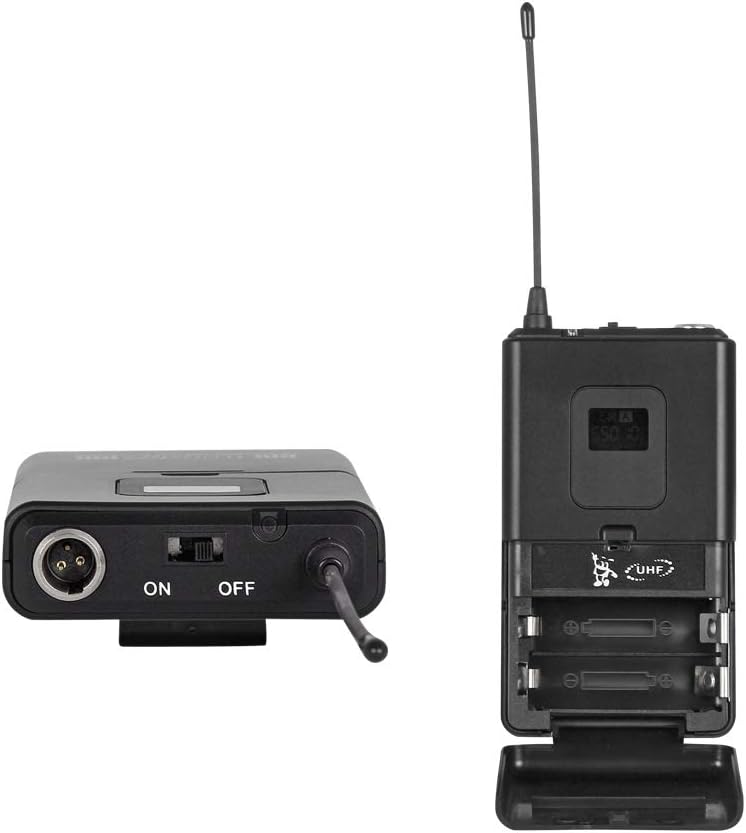 Sistema de Micrófono Inalámbrico Pro Audio 8 Canales UHF 8 Bodypack...