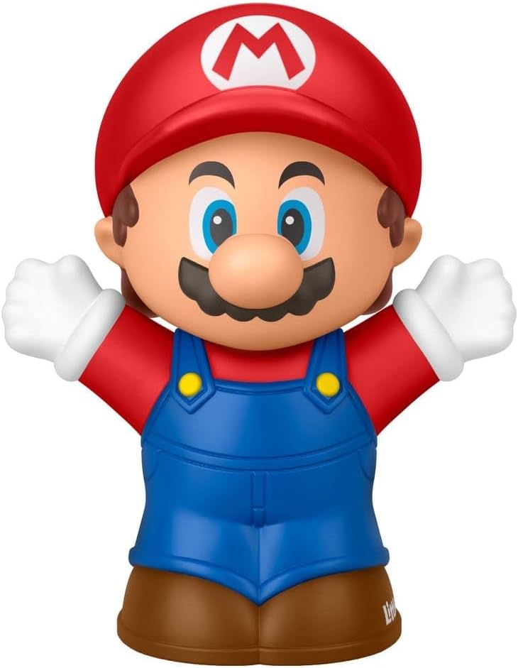 My Mario Fisher-Price Little People - Figuras de acción para niños...