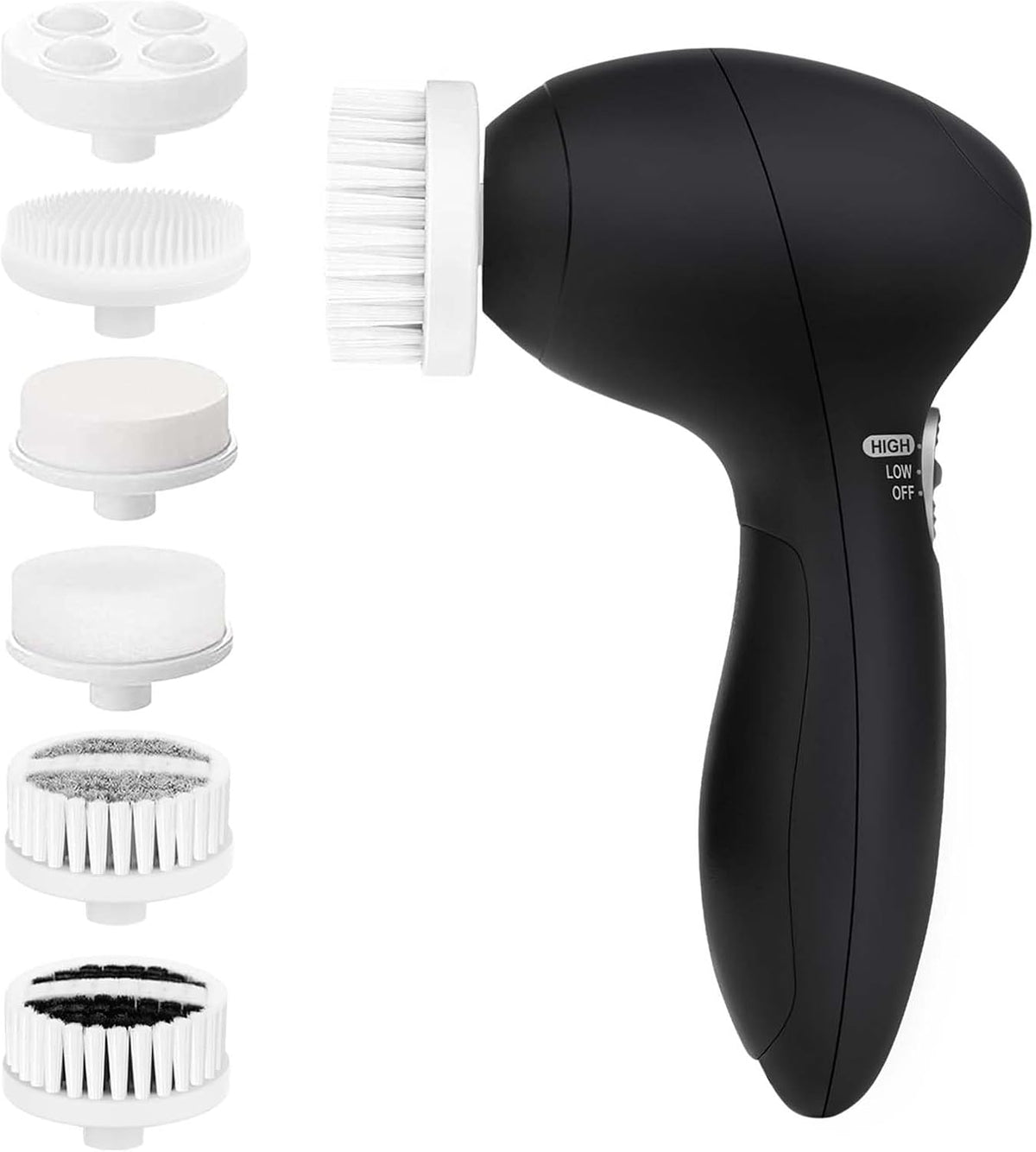 Cepillo Limpiador Facial CLSEVXY: Cepillo Limpiador Eléctrico Girat...