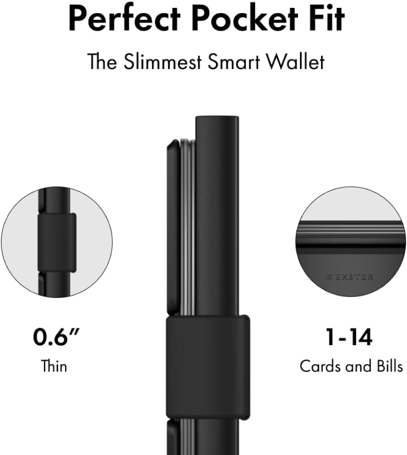Ekster Cardholder Pro Cartera totalmente metálica para hombre | Car...