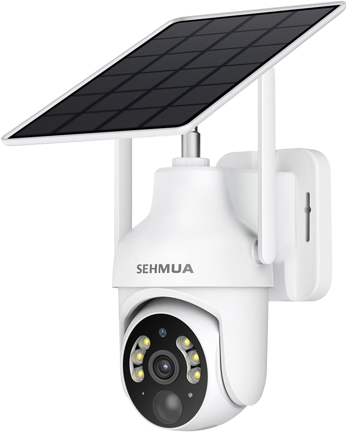 SEHMUA Cámara de seguridad solar 2K inalámbrica para exteriores, 1...