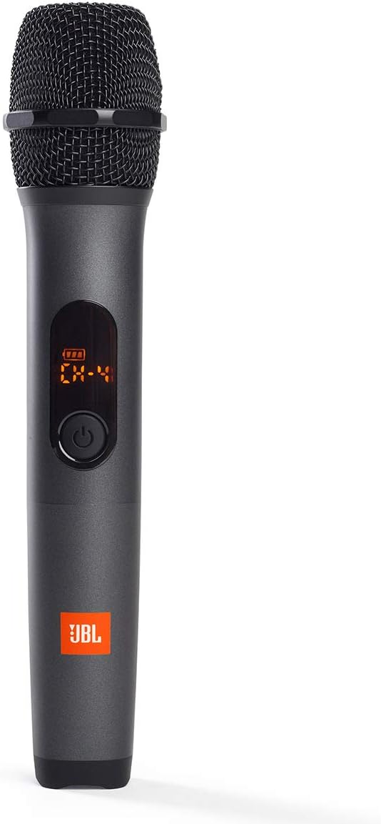 JBL Sistema inalámbrico de dos micrófonos con receptor de doble can...