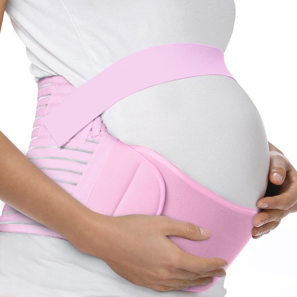 FITTOO Cinturón de maternidad, soporte para la espalda, banda para...