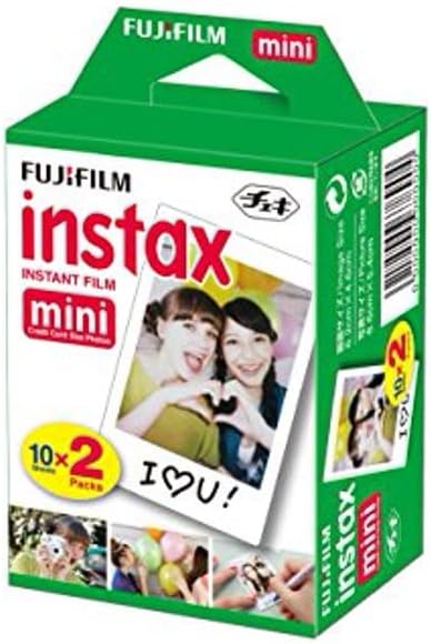 Fujifilm Instax Mini 12 - Cámara instantánea azul pastel con pelícu...