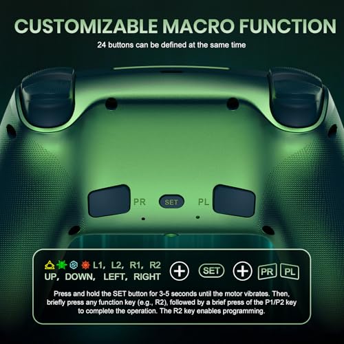 Controlador inalámbrico LED Gamrombo para PS5, compatible con PS5 P...