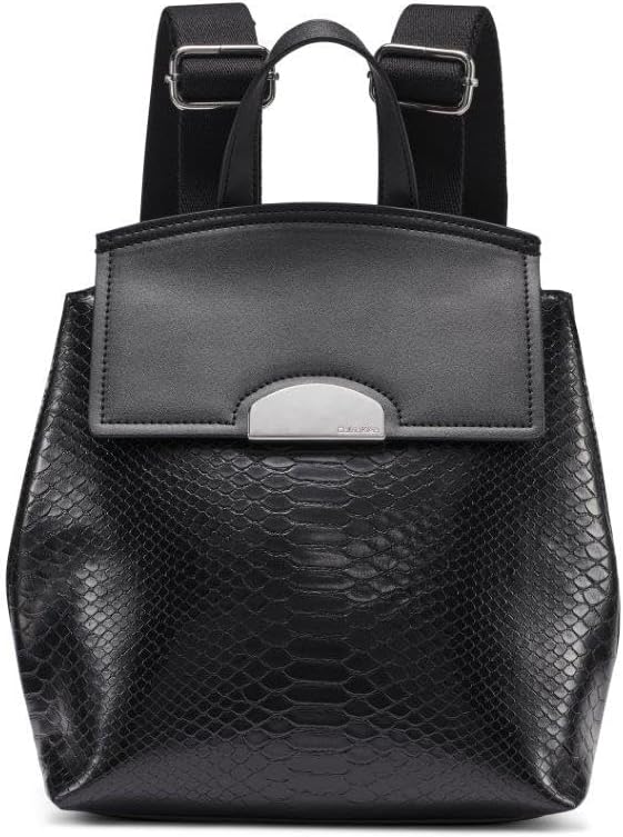 Calvin Klein Mochila Calvin Klein Arabella con solapa para mujer, N...